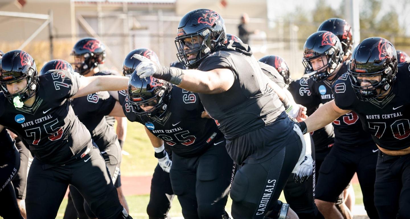 North Central College's 2023 football season opener resulted in a runaway  win Saturday as the No. 1-ranked Cardinals routed the…