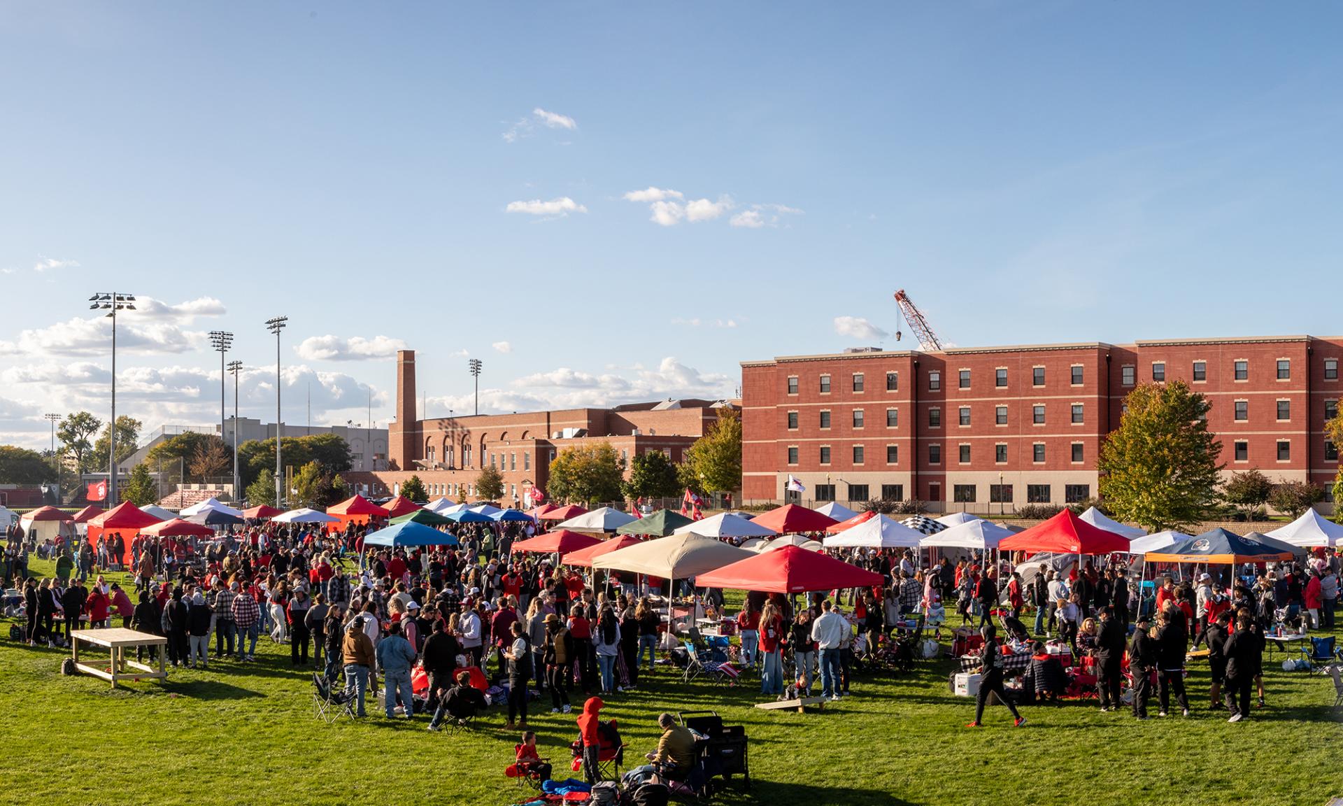 Tailgating at North Central College