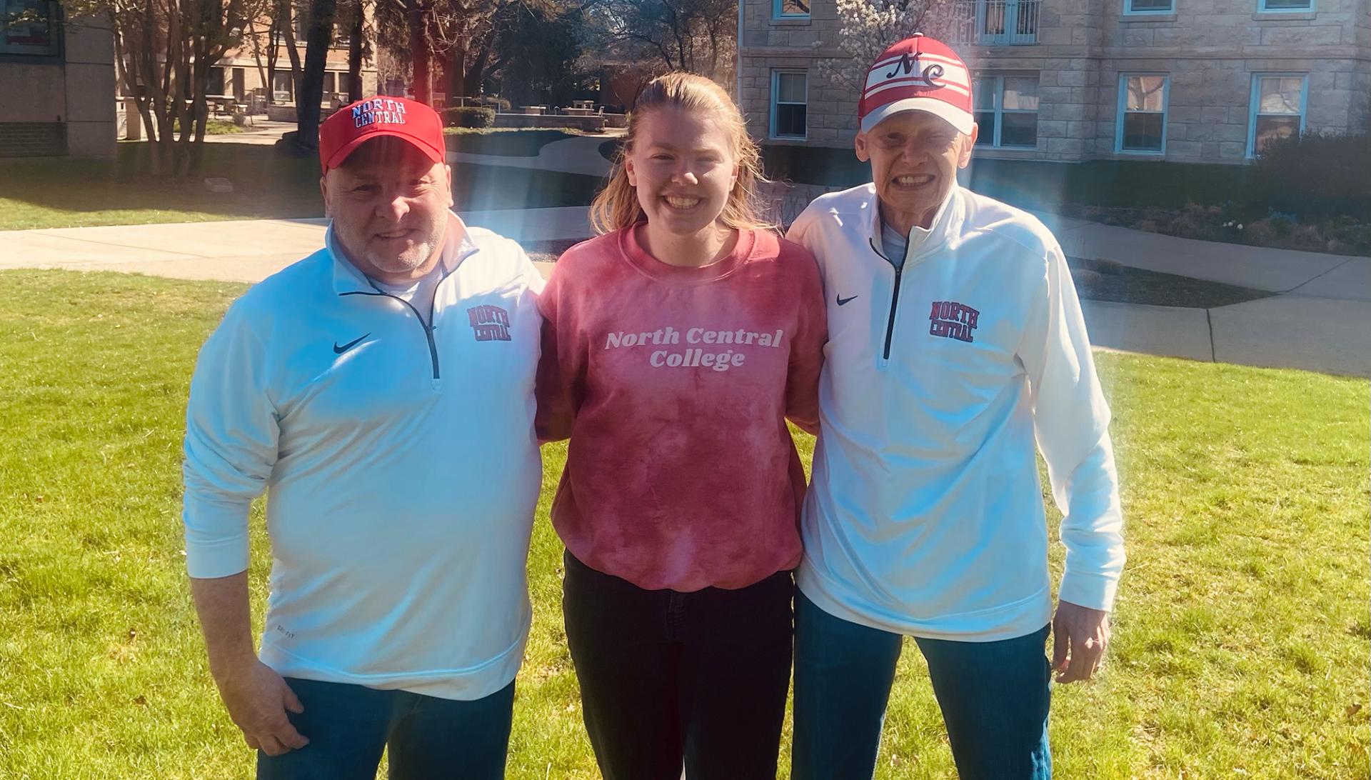 Frank Gramarosso, Paige Runkle and Al Carius.