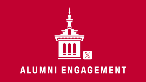 The NCC tower logo for the Office of Alumni Engagement X account.