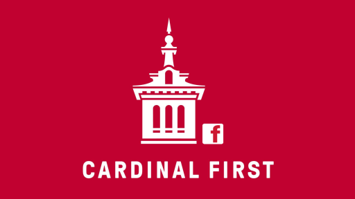 The NCC tower logo for the Cardinal First Facebook account.