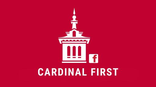 The NCC tower logo for the Cardinal First Facebook account.