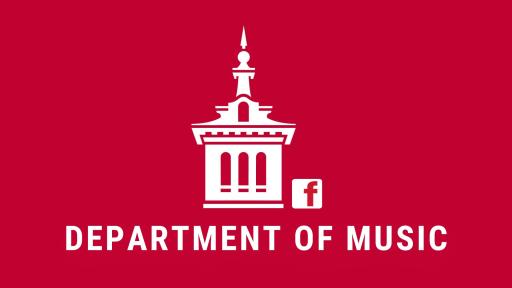 The NCC tower logo for the Department of Music Facebook account.