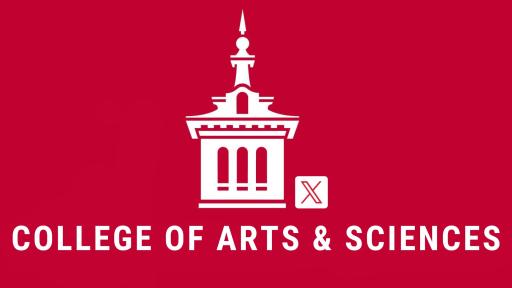 The NCC tower logo for the College of Arts & Sciences X account.