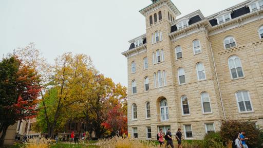 The Old Main building.