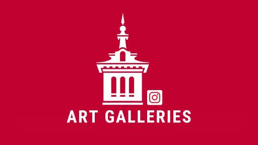 The NCC tower logo for the Office of Art Galleries Instagram account.