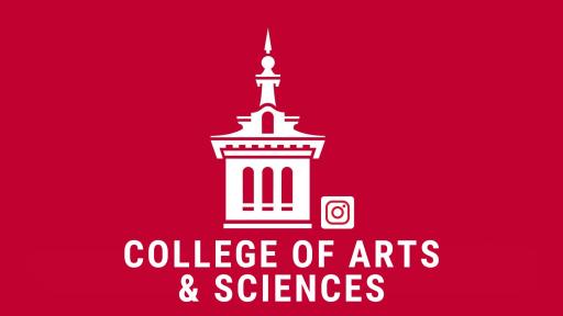 The NCC tower logo for the College of Arts & Sciences Instagram account.