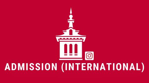 The NCC tower logo for the International Admission Instagram account.