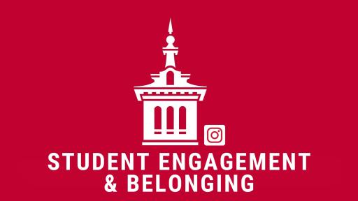 The NCC tower logo for the Student Engagement & Belonging Instagram account.