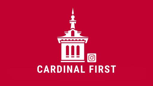 The NCC tower logo for the Cardinal First Instagram account.